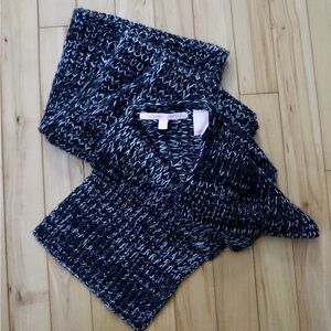 Victoria's Secret Black and White Scarf